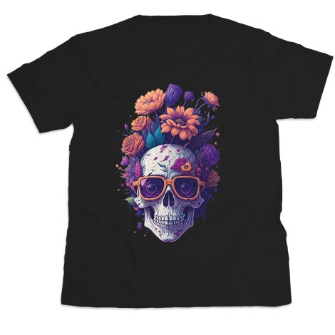 CATRINA FLORES CON GAFAS